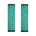 Teal (NOT Real) Glitter Print Handle Covers