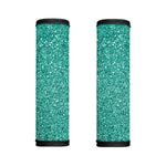 Teal (NOT Real) Glitter Print Handle Covers