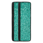 Teal (NOT Real) Glitter Print Refrigerator Handle Covers