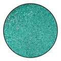 Teal (NOT Real) Glitter Print Round Floor Mat