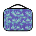 Teal Palm Tree Pattern Print Classic Bible Case
