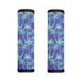 Teal Palm Tree Pattern Print Handle Covers