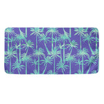 Teal Palm Tree Pattern Print Towel