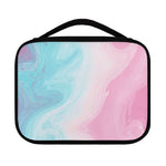 Teal Pink Liquid Marble Print Classic Bible Case