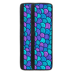 Teal Pink Mermaid Scales Pattern Print Refrigerator Handle Covers