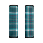 Teal Plaid Pattern Print Handle Covers