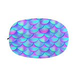 Teal Purple Mermaid Scales Pattern Print Car Side Mirror Covers