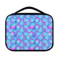 Teal Purple Mermaid Scales Pattern Print Classic Bible Case