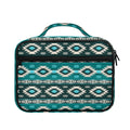 Teal Southwestern Navajo Pattern Print Briefcase Bible Bag