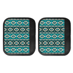 Teal Southwestern Navajo Pattern Print Handle Covers