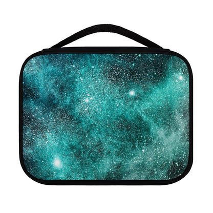 Teal Stardust Galaxy Space Print Classic Bible Case