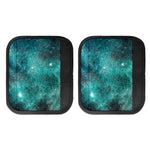 Teal Stardust Galaxy Space Print Handle Covers