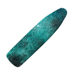 Teal Stardust Galaxy Space Print Ironing Board Cover