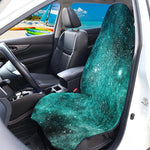Teal Stardust Galaxy Space Print Waterproof Car Seat Cover