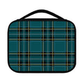Teal Stewart Tartan Pattern Print Classic Bible Case