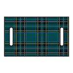 Teal Stewart Tartan Pattern Print Golf Cart Seat Cover
