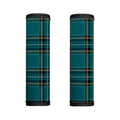 Teal Stewart Tartan Pattern Print Handle Covers