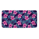 Teal Tropical Hibiscus Pattern Print Towel