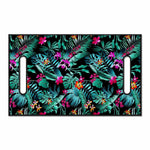 Teal Tropical Leaf Hawaii Pattern Print Golf Cart Seat Cover