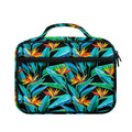 Teal Tropical Pattern Print Briefcase Bible Bag