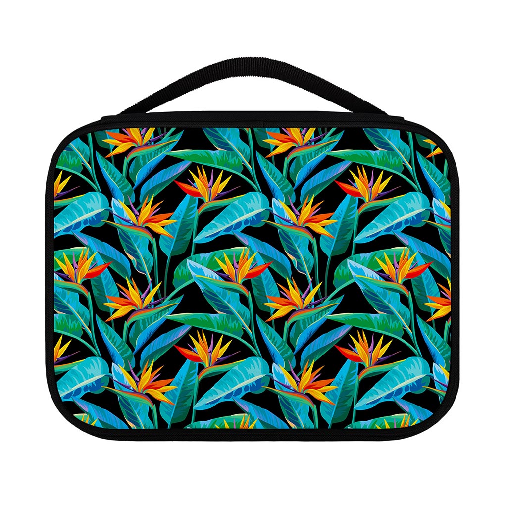 Teal Tropical Pattern Print Classic Bible Case