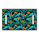Teal Tropical Pattern Print Golf Cart Seat Cover