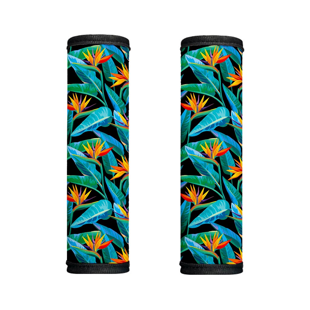 Teal Tropical Pattern Print Handle Covers