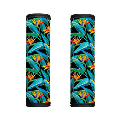 Teal Tropical Pattern Print Handle Covers