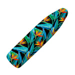 Teal Tropical Pattern Print Ironing Board Cover