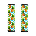Teal Zig Zag Pineapple Pattern Print Handle Covers
