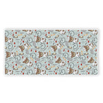 Teddy Bear Doctor Pattern Print Beach Towel