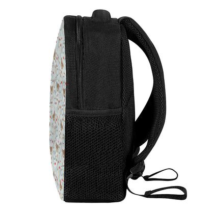 Teddy Bear Doctor Pattern Print Casual Backpack
