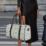 Teddy Bear Doctor Pattern Print Duffle Bag