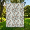 Teddy Bear Doctor Pattern Print Garden Flag