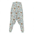 Teddy Bear Doctor Pattern Print Hammer Pants
