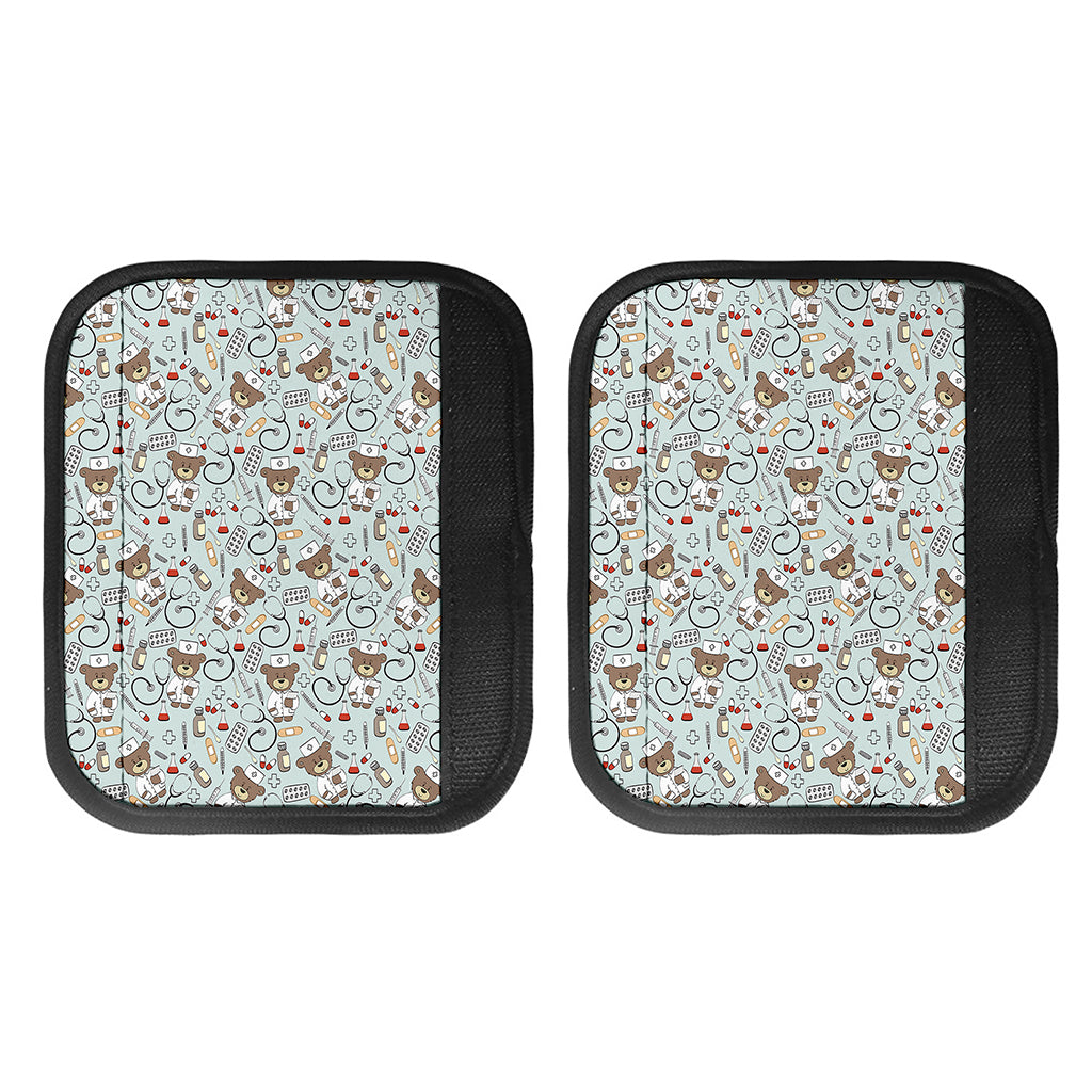 Teddy Bear Doctor Pattern Print Handle Covers
