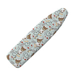 Teddy Bear Doctor Pattern Print Ironing Board Cover