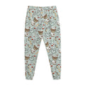 Teddy Bear Doctor Pattern Print Jogger Pants