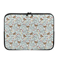 Teddy Bear Doctor Pattern Print Laptop Sleeve