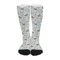 Teddy Bear Doctor Pattern Print Long Socks