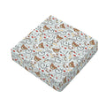 Teddy Bear Doctor Pattern Print Outdoor Seat Cushion Cover
