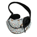 Teddy Bear Doctor Pattern Print Pet Sling Carrier