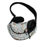 Teddy Bear Doctor Pattern Print Pet Sling Carrier