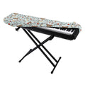 Teddy Bear Doctor Pattern Print Piano Keyboard Cover