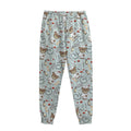 Teddy Bear Doctor Pattern Print Sweatpants