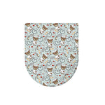Teddy Bear Doctor Pattern Print Toilet Lid Cover
