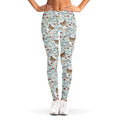 Teddy Bear Doctor Pattern Print Women's Leggings