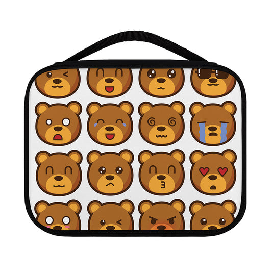 Teddy Bear Emoji Print Classic Bible Case