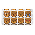 Teddy Bear Emoji Print Towel