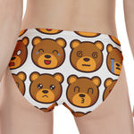 Teddy Bear Emoji Print Women's Panties